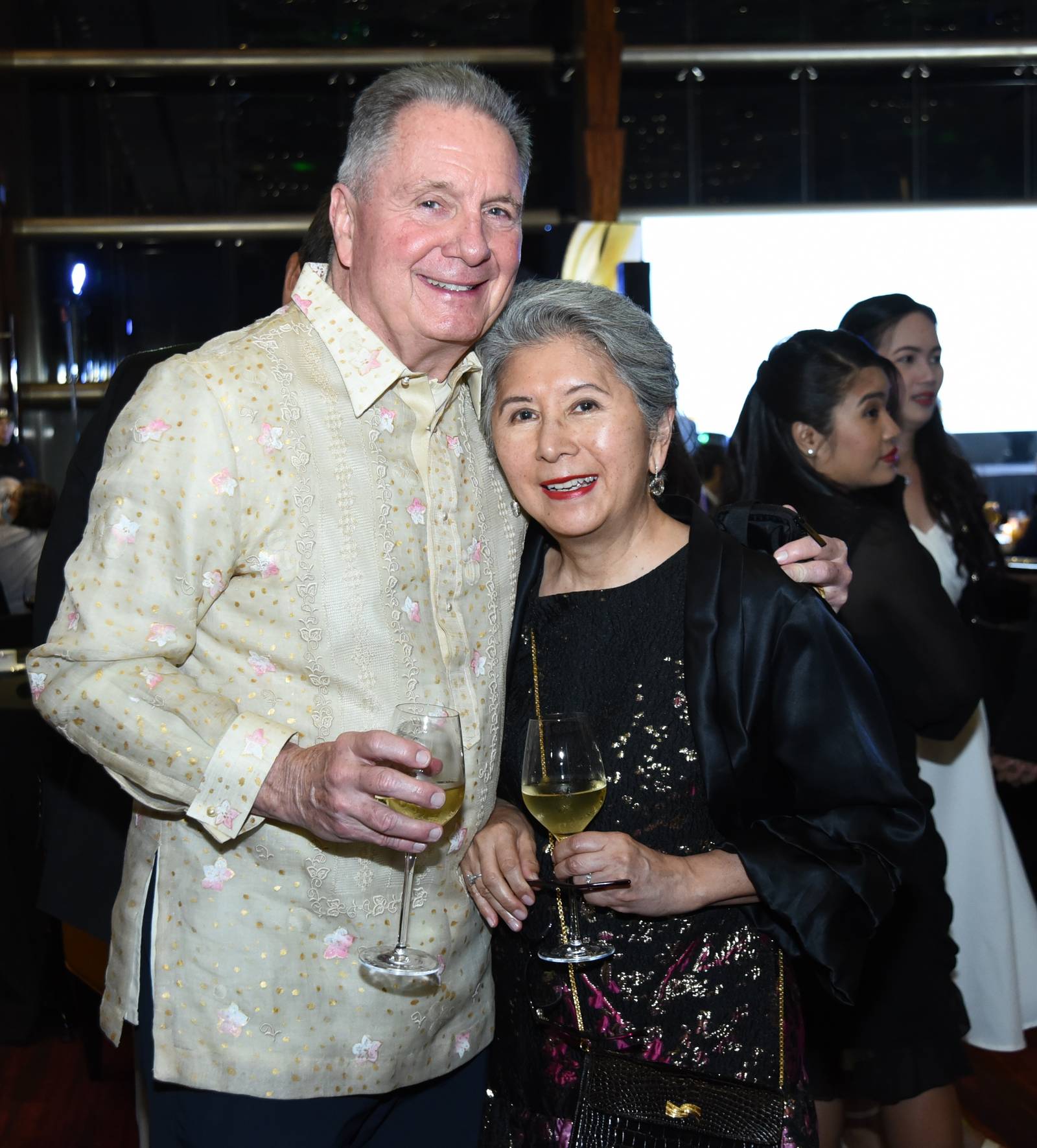 Bruce Crumley and Edelwina Kimmel.